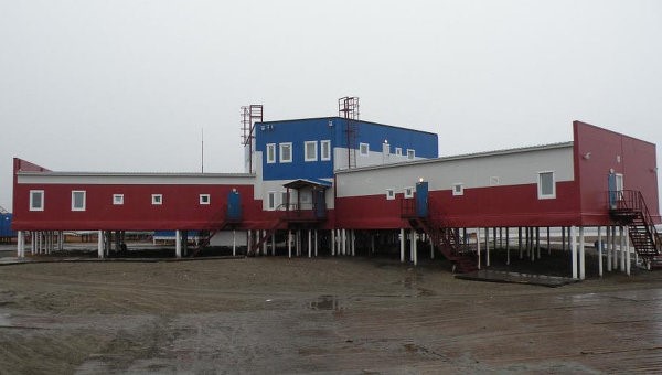 Арктическом стационар ИНГГ СО РАН, расположенный на острове Самойловском в дельте р.Лена.